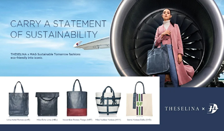 Malaysia Aviation Group Bags the Lead by Launching Sustainable Handbags Made From Planes